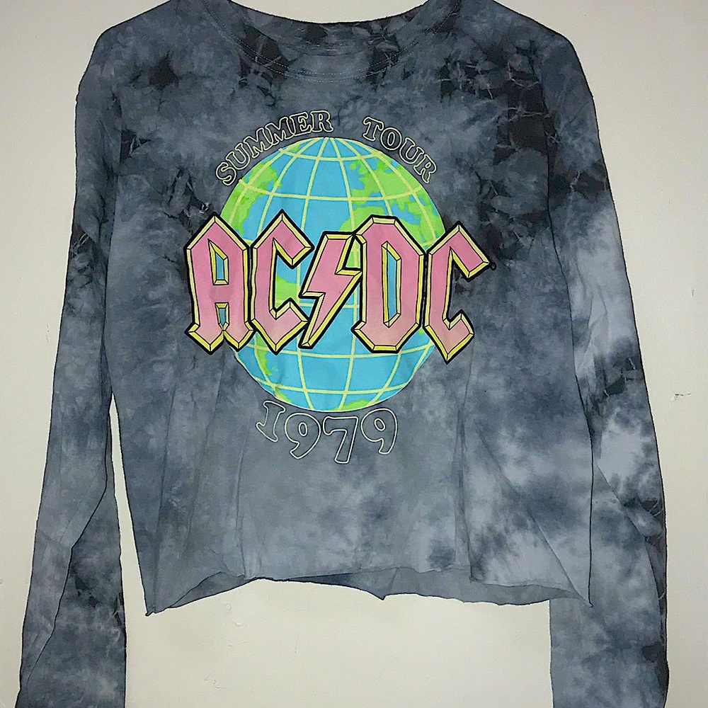 Gender neutral Medium AC/DC Summer Tour 1979 Top.